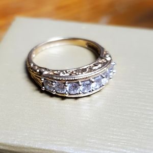 Vintage 14k Diamond Ring SZ 9